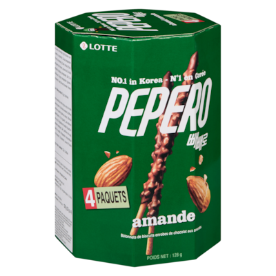 Pepero - Pack familial de bâtonnets aux amandes