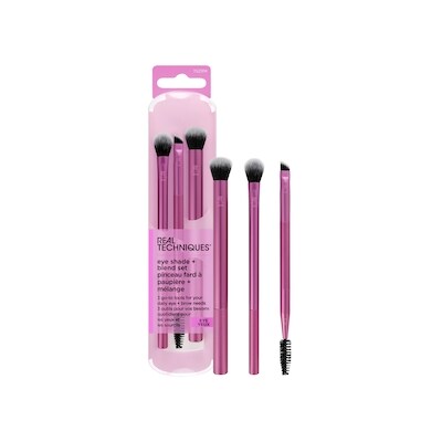 Real Techniques Trio de pinceaux à fards à joues ombreurs et estompeurs 1 ea, 14,99 $/1ch