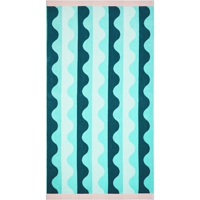 Life at Home Beach Towel - Squiggles 1 ea, $20.00/1ea