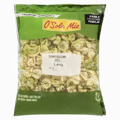 O Sole Mio Tortellini Beef Family Pack 1.4 kg, $0.57/100g