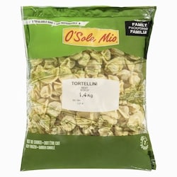 O’Sole Mio Tortellini boeuf format familial 1.4 kg, 0,64 $/100g