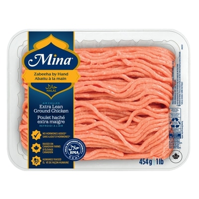 Mina Halal Lean Ground Chicken 454 g, $1.87/100g