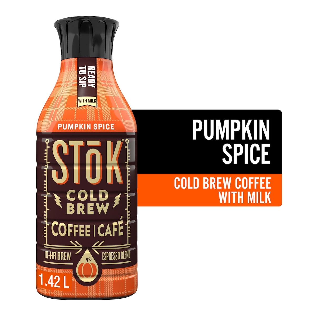 SToK Stok Cold Brew Coffee, Pumpkin Spice 1.42 l, $0.63/100ml