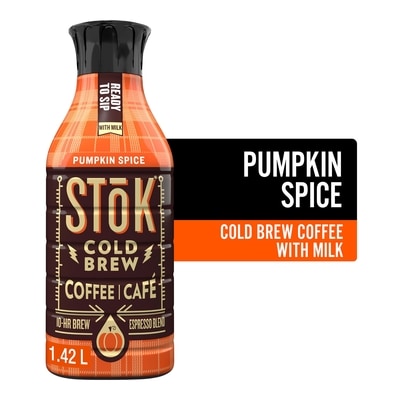 SToK Stok Cold Brew Coffee, Pumpkin Spice 1.42 l, $0.63/100ml