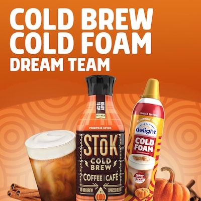 Cold Brew Coffee, Pumpkin Spice