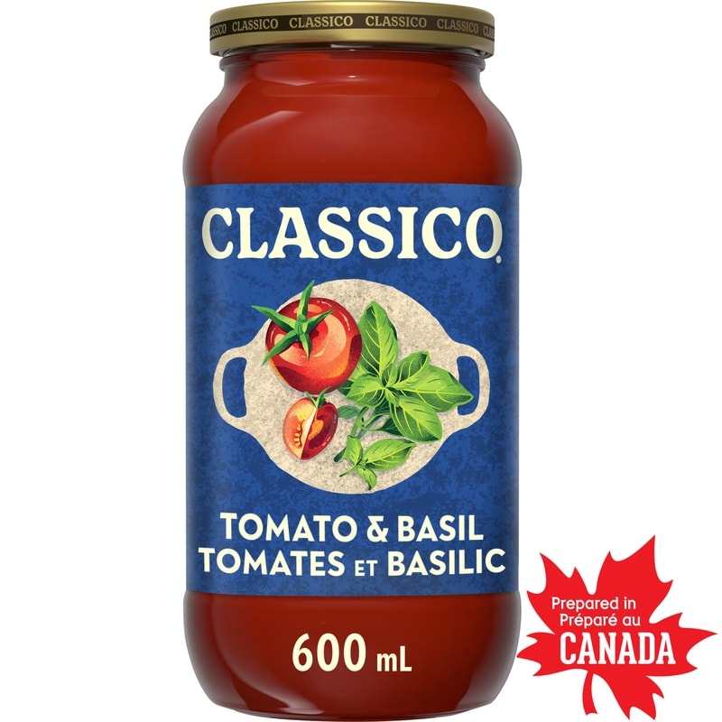 Sauce pour pâtes tomate et basilic