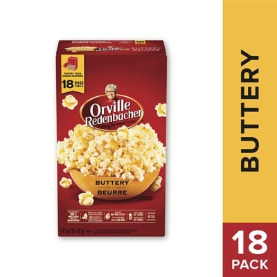 Orville Popcorn, Buttery Flavour, Pantry Pack 1475 g, $1.08/100g