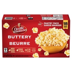 Orville Popcorn, Buttery Flavour, Pantry Pack 1475 g, $1.02/100g