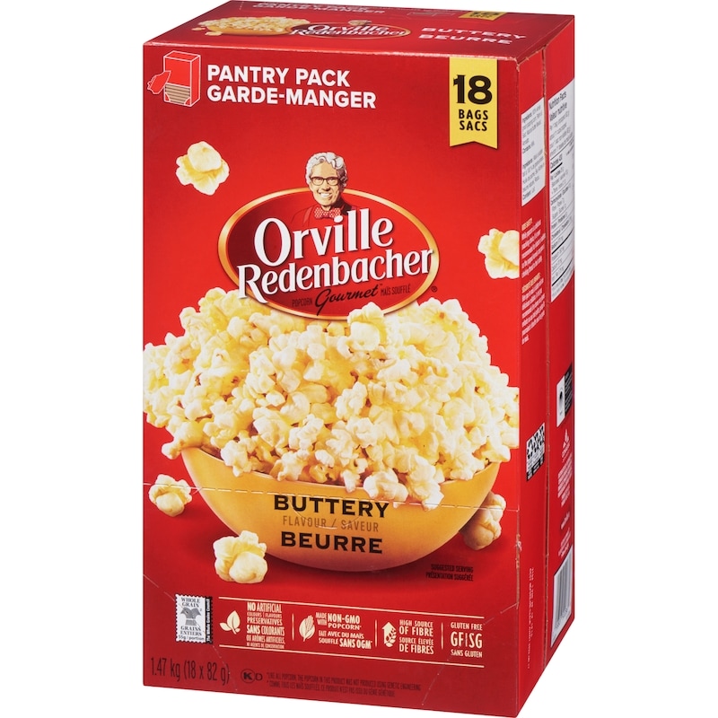 Gourmet Popcorn Buttery Flavour Pantry Pack