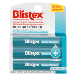 Blistex Lip Balm Regular Spf 15 Value Pack 12.75 g, $54.82/100g