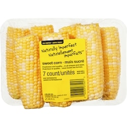 No Name Naturally Imperfect Sweet Corn, 7-Pack 1 ea, $5.00/1ea