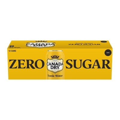 Canada Dry Tonic Water Zero Sugar  12x355.0 ml, $0.21/100ml