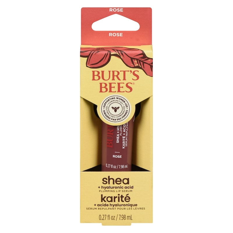 Plumping Lip Serum Shea + Hyaluronic Acid Rose