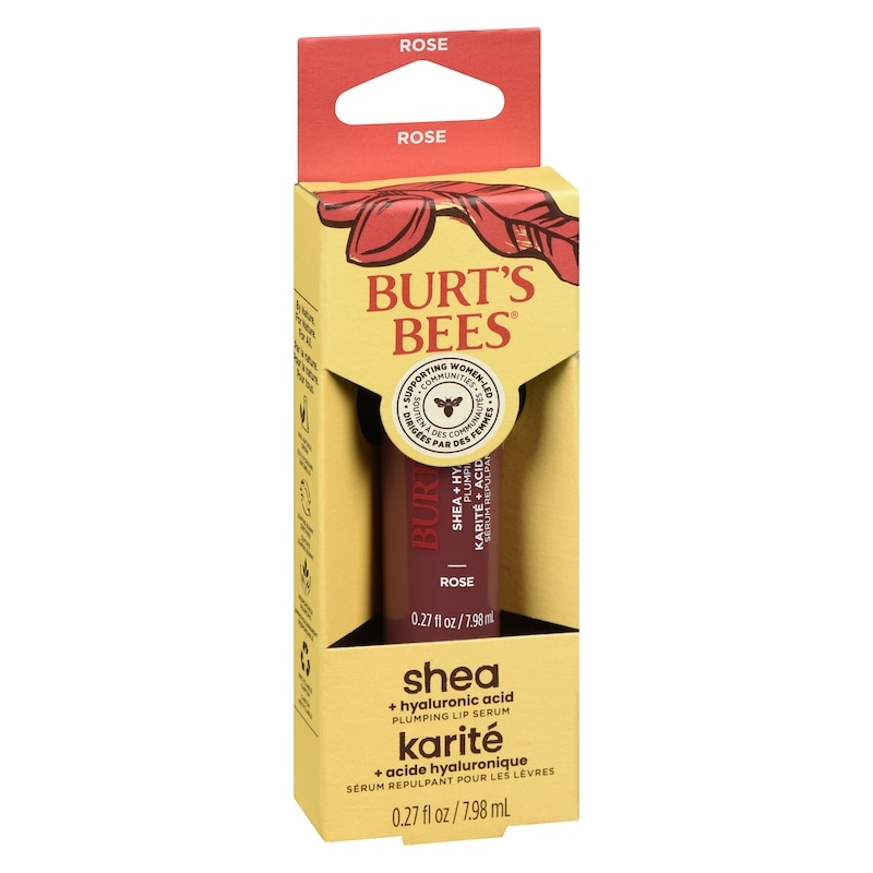 Plumping Lip Serum Shea + Hyaluronic Acid Rose