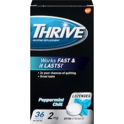 Nicotine Replacement Lozenges Peppermint Chill Extra Strength 2 Mg