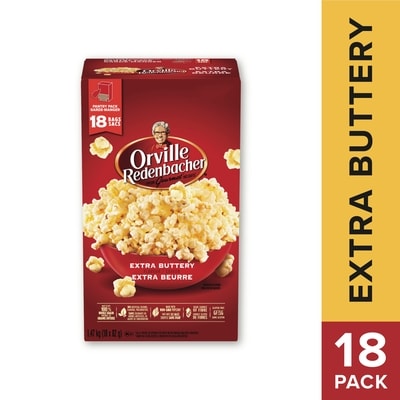 Orville Popcorn, Extra Buttery Flavour, Pantry Pack 1475 g, $1.08/100g