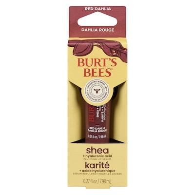 Burt's Bees Plumping Lip Serum Shea + Hyaluronic Acid Red Dahlia 1 ea, $11.99/1ea