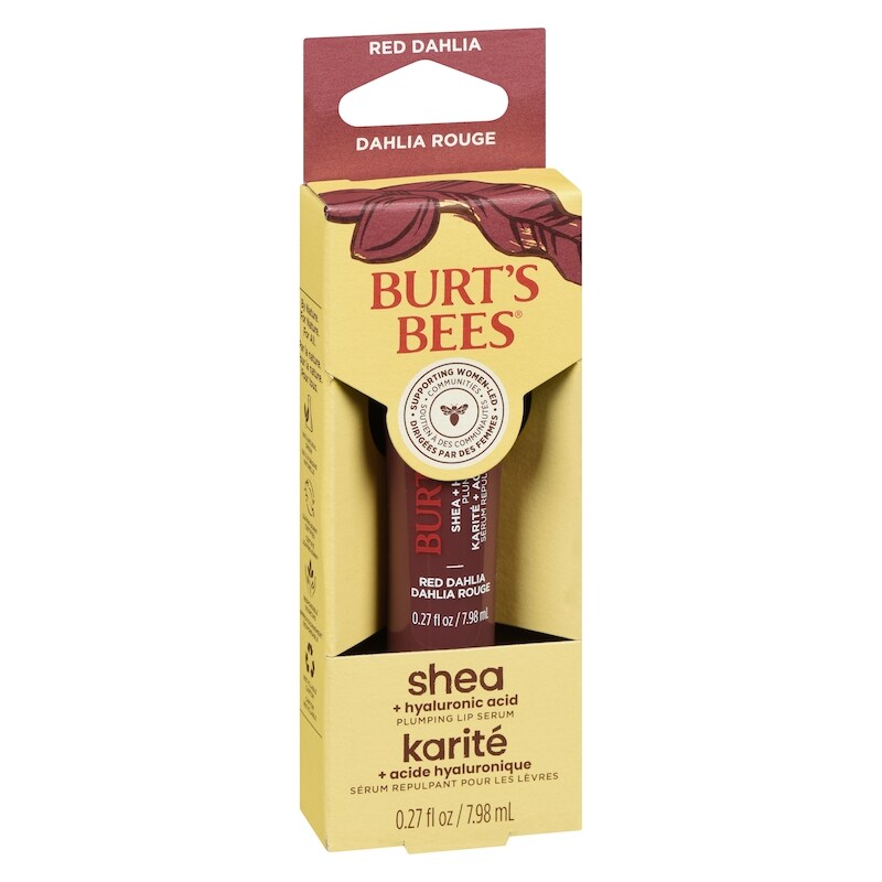 Plumping Lip Serum Shea + Hyaluronic Acid Red Dahlia