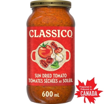 Classico Sun-Dried Tomato Pasta Sauce 600 ml, $0.50/100ml