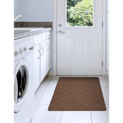 Tapis aiguilleté gaufré utilitaire 31 po x 44 po gris
