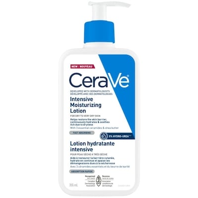 CeraVe Lotion hydratante intensive 5% hydro-urea mc 355 ml, 6,48 $/100ml