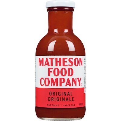 MATHESON FOOD COMPANY Bbq Sauce Original 350 ml, $2.14/100ml