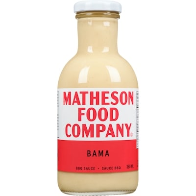 MATHESON FOOD COMPANY Bbq Sauce Bama 350 ml, $2.14/100ml