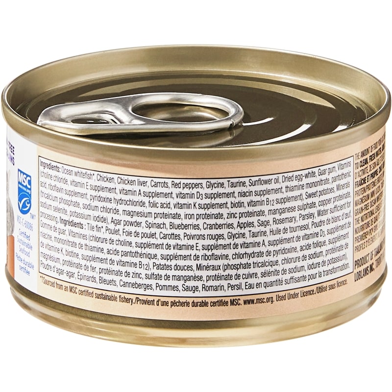 Nutrition First Ocean Whitefish, Chicken, and Vegetable Dinner Paté Premium Cat Food