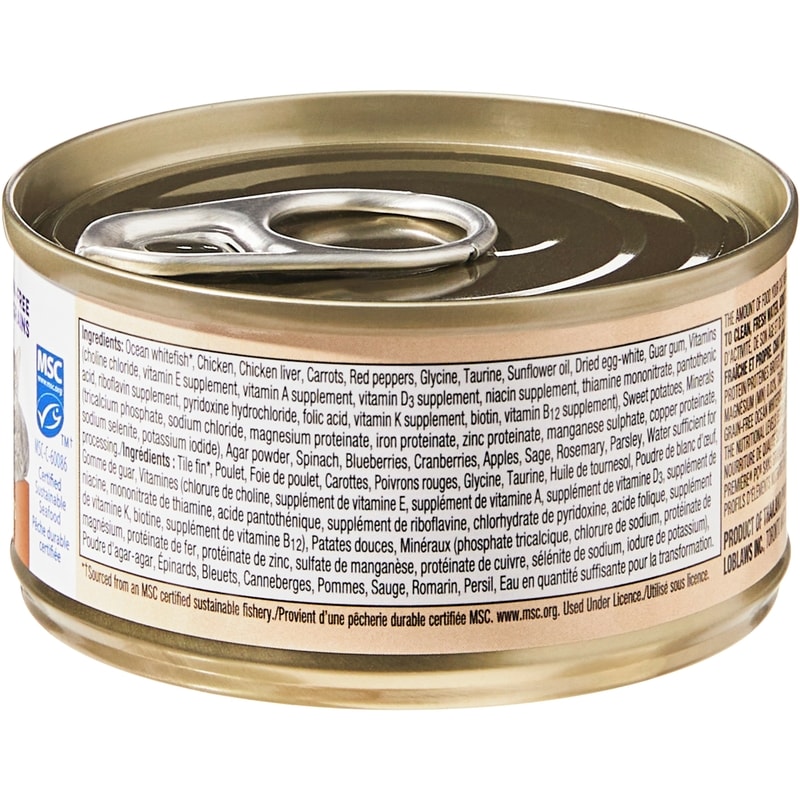 Nutrition First Ocean Whitefish, Chicken, and Vegetable Dinner Paté Premium Cat Food