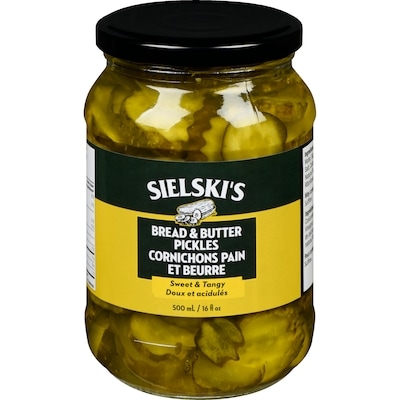 Sielski's Bread & Butter Pickles Sweet & Tangy 500 ml, $0.46/100ml