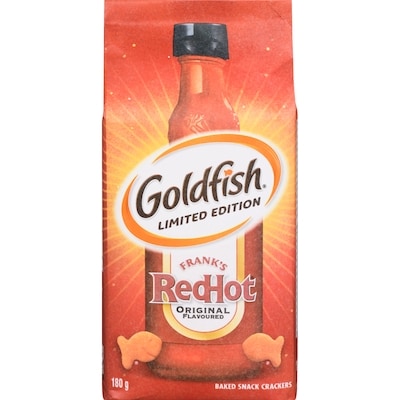 Pepperidge Farm Frank's Redhot Baked Snack Crackers Original Flavoured Limited Edition 180 g, $1.83/100g