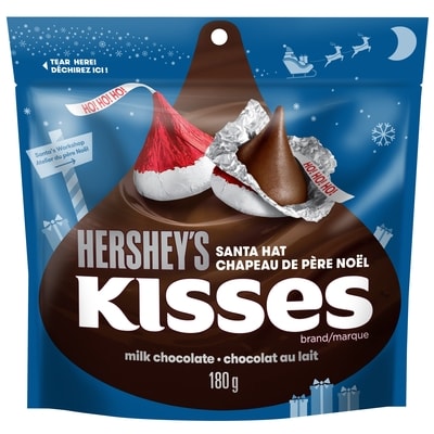 Hershey's Kisses Santa Hat 180 g, $2.78/100g