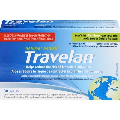 Travelan Caplets 30 ea, $1.67/1ea