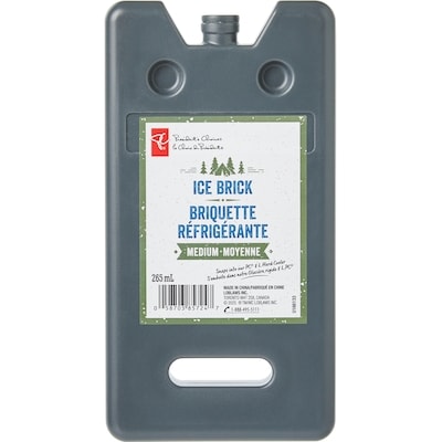 le Choix du Président  Briquette réfrigérante moyenne – charbon 1 ea, 3,00 $/1ch