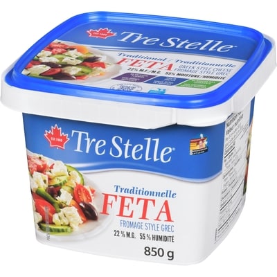 Fromage style grec traditionnelle feta