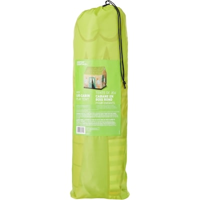 Everyday Essentials Kids' Log Cabin Play Tent 1 ea, $40.00/1ea