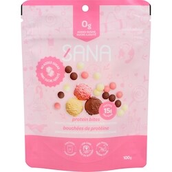 Sana Protein Bites Neapolitan Flavored Chocolate Coating 100 g, $7.49/100g