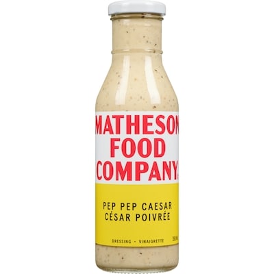 MATHESON FOOD COMPANY Dressing Pep Pep Caesar 350 ml, $2.14/100ml