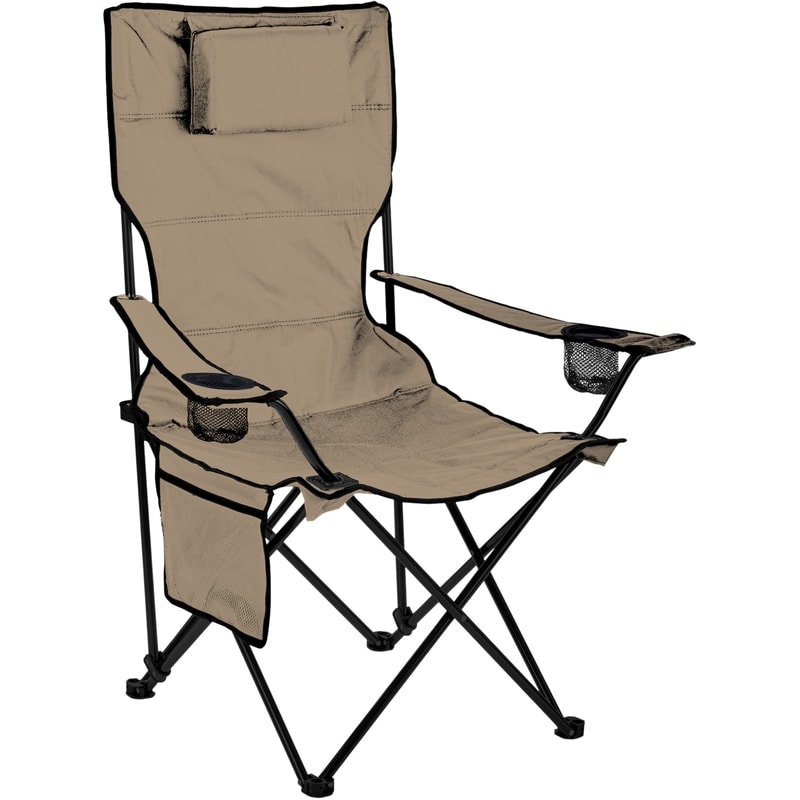 Quad Chair No Frills Folding Chair Style Selections Polyester