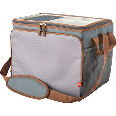 le Choix du Président Glacière pliable de 40 cannettes – mélange charbon 1 ea, 30,00 $/1ch