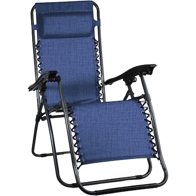 Everyday Essentials Zero Gravity Chair - Navy 1 ea, $69.00/1ea