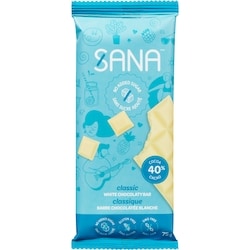 Sana White Chocolaty Bar Classic 75 g, $8.39/100g