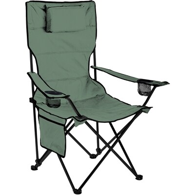 Everyday Essentials Chaise pliante légère à haut dossier – vert sauge 1 ea, 34,00 $/1ch