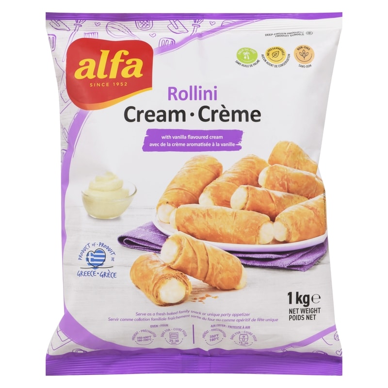 Rollini Cream With Vanilla Flavoured Cream
