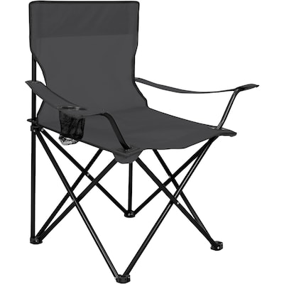 Everyday Essentials Chaise pliante légère – gris charbon 1 ea, 12,00 $/1ch