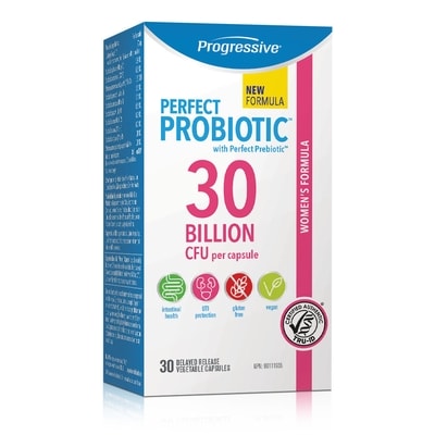 Progressive Perfect Probiotic Women's Support Capsules 30 ea, $1.28/1ea