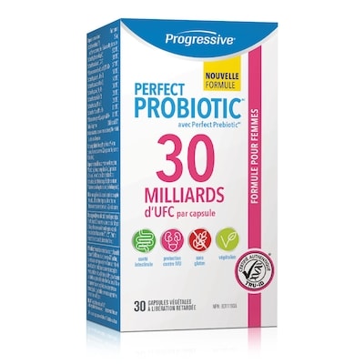 Progressive Perfect Probiotic pour les femmes 30 ea, 1,50 $/1ch