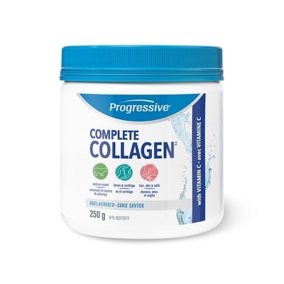 Progressive Complete Collagen Powder Unflavoured Flavour 250 g, $14.80/100g