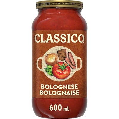 Classico Sauce pour pâtes bolognaise 600 ml, 0,55 $/100ml