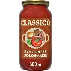 Classico Sauce pour pâtes bolognaise 600 ml, 0,50 $/100ml